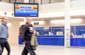Empfang UKE O10 Hauptgebäude