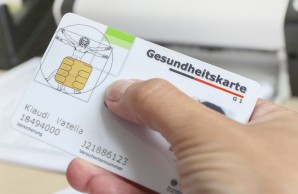 Bitte bringen Sie auch Ihre Gesundheitskarte mit