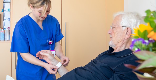 Pflege Patient