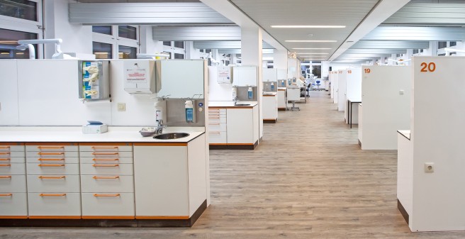 Behandlungseinheiten Zahnklinik
