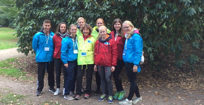 Betreuerinnen während des Wandertages aus der ABK