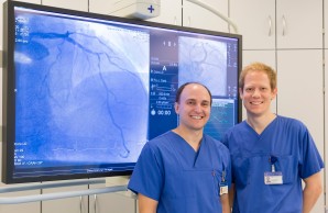 Dr. Fabian Brunner (li.) u. Dr. Christoph Waldeyer