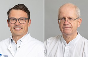 Prof. Rickmer Braren (l.), Prof. Gerhard Adam