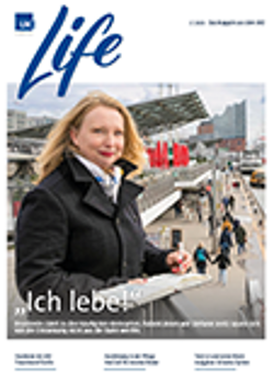 Unsere Patient:innengeschichten erscheinen im gedruckten Heft, online und als Video.