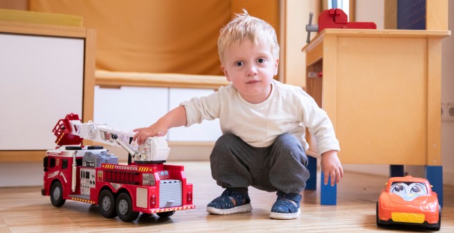  Der Herzensbrecher Kian (2) kam mit einem schweren Herzfehler zur Welt.
