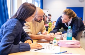 In der ABK findet der theoretische Unterricht für die internationalen Pflegenden statt