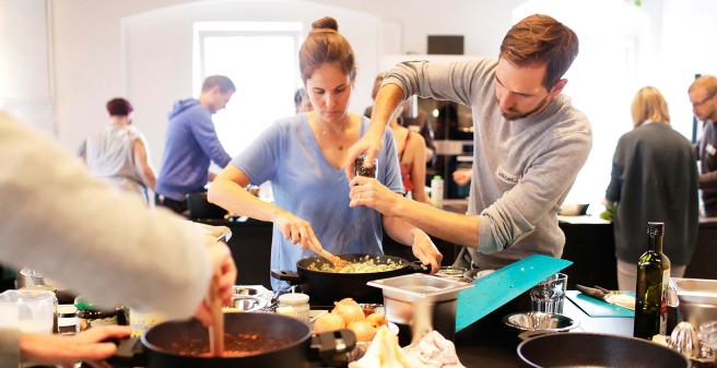 Essen hält Leib und Seele zusammen