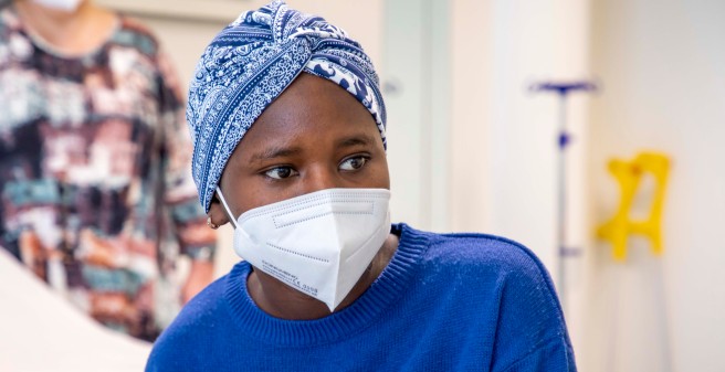 Sie hat viel durchgemacht - die 17-jährige Senegalesin Seynabou Fayes