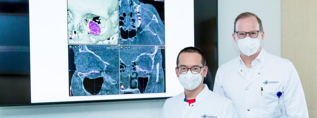 Im UKE forscht Prof. Dr. Dr. Ralf Smeets und sein Team an gedruckten Gesichtsimplantaten.