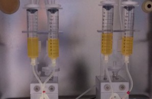 In-Vitro-Testsystem auf die Thrombogenität bioresorbierbarer Stents