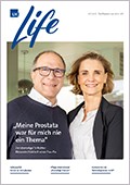 Titelbild LIFE - Das Magazin aus dem UKE | Frühling 2025