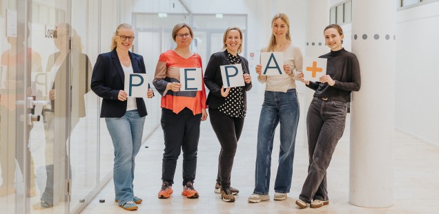 Prof. Katharina Silies (UKSH), Prof. Katrin Balzer (UKSH), PD Dr. Nadine Pohontsch (UKE), Janna Sill (UKSH) & Anne Faber (UKSH)