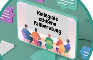 Logo der kollegialen ethischen Fallberatung (KEF)