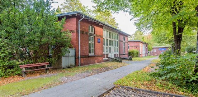 Pavillon im heutigen Zustand