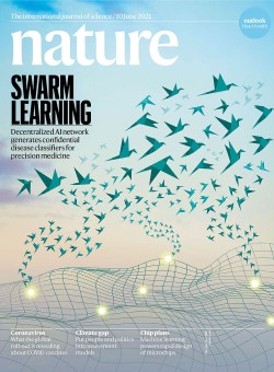 Swarm learning nature cover