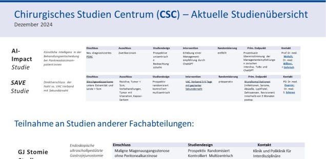 CSC Studienübersicht Seite 2