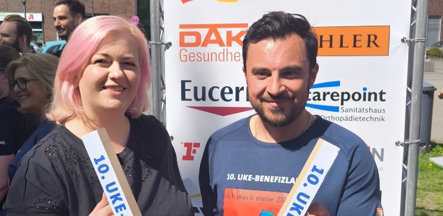 Eröffnung UKE-Benefizlauf - Pflegerisches Leitungsteam