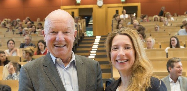 Prof. Dr. Rainer Thomasius & DZSKJ-Nachfolgerin PD Dr. Kerstin Paschke