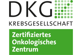 Logo DKG Krebsgesellschaft (Zertifiziertes Onlogisches Zentrum)