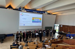 Auftritt des Chors der Spezialambulanz für Psychoonkologie