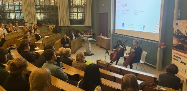 Musikalische Untermalung des Programms von Studierenden der Künstlervermittlung der HFMT