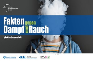 Fakten gegen rauch und Dampf