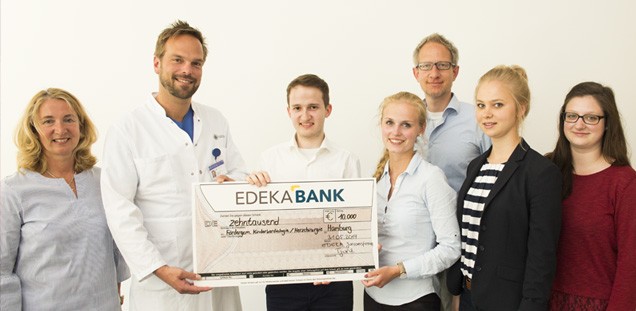Spendenscheckübergabe EDEKA AG