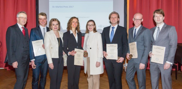 Nachwuchswissenschaftler mit Dr. Martini-Preis ausgezeichnet
