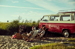 VW Bus am Strand