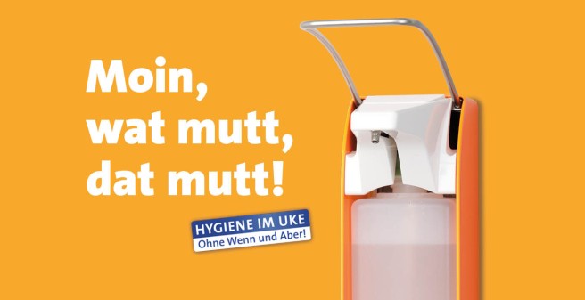 Hygiene-Kampagnenmotiv