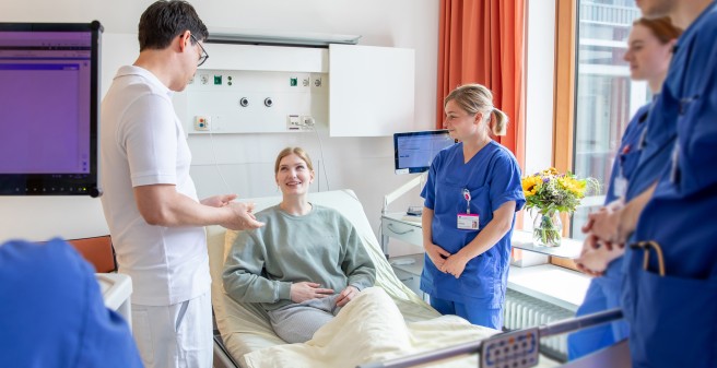 Ein enger Austausch mit Ihnen ist dem Behandlungsteam wichtig